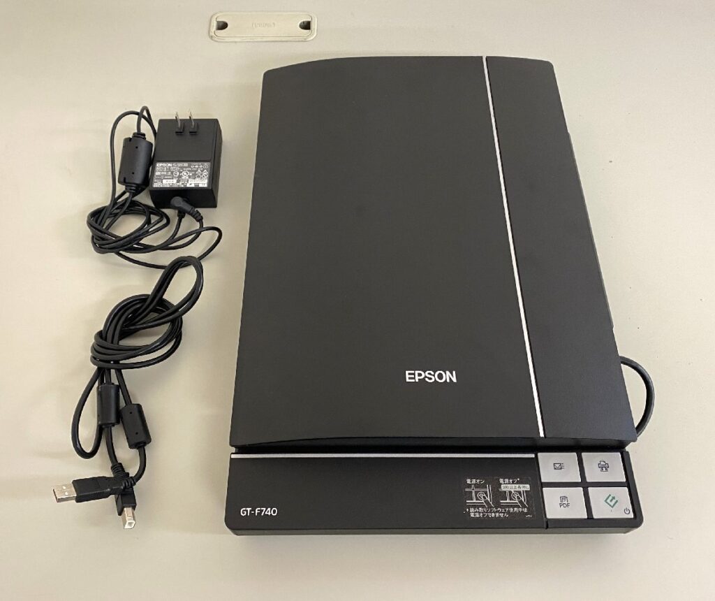 EPSON エプソン スキャナー GT-F740 フラットベッド A4 通電確認済み