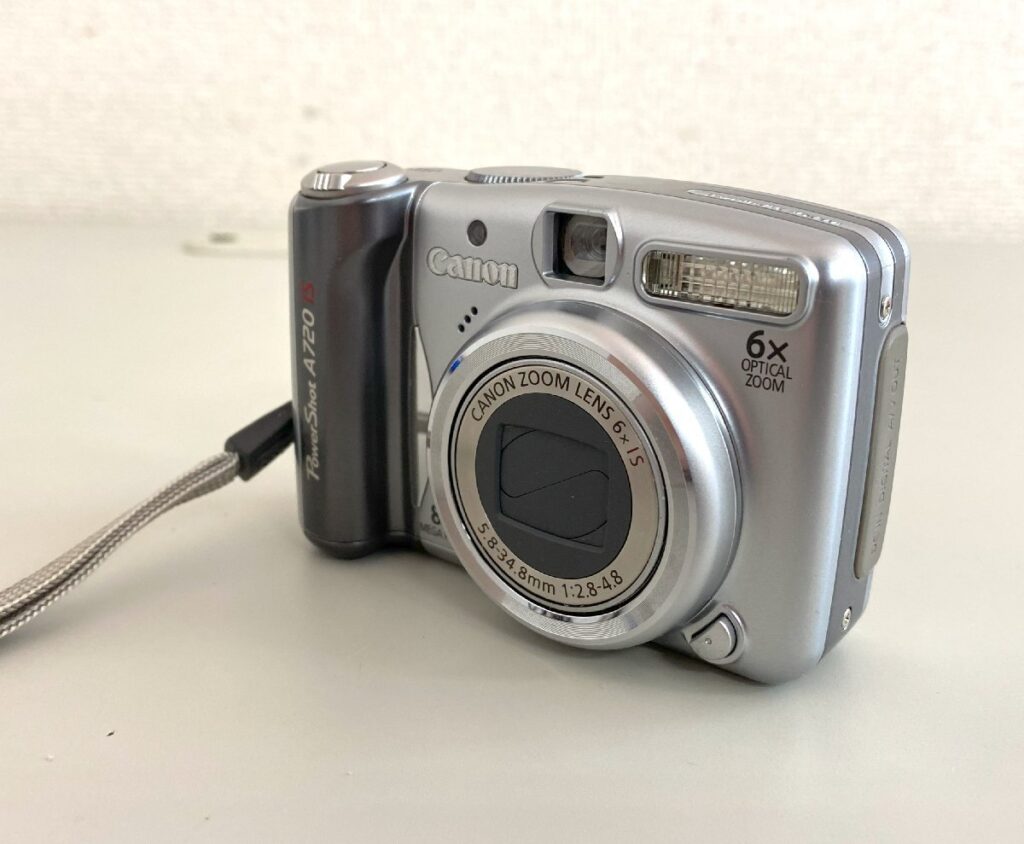 Canon キャノン PowerShot A720 IS PC1251 パワーショット デジタルカメラ デジカメ 通電確認済み