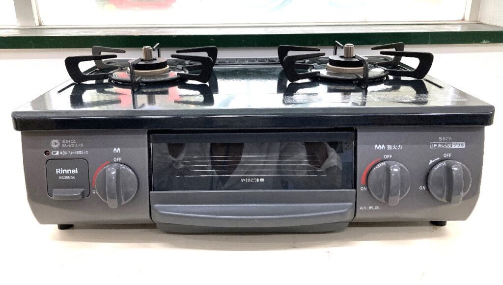 Rinnai リンナイ KG35NBKR ガスコンロ ガステーブル 都市ガス用 2023年製 調理家電