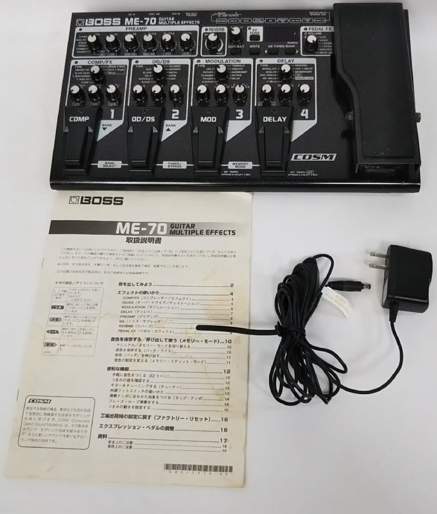 ジャンク BOSS ボス ME-70 ギター用 マルチエフェクター アンプシミュレーター