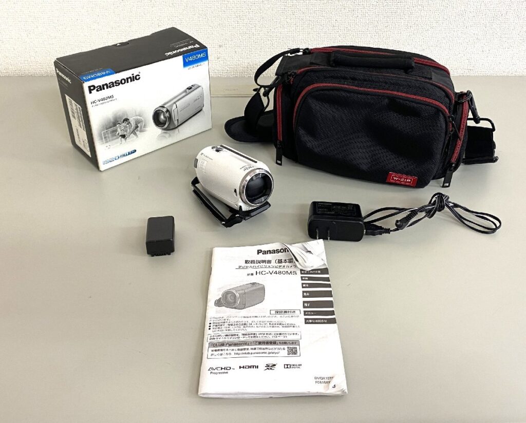 Panasonic パナソニック デジタルビデオカメラ HC-V480MS 動作確認済み