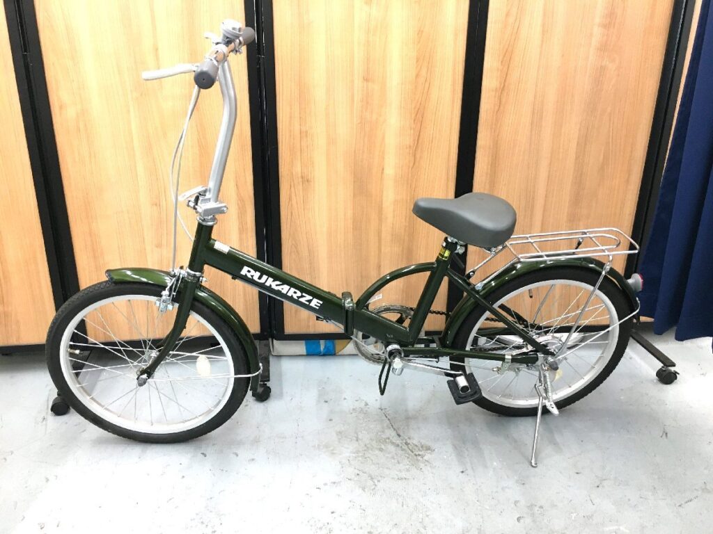 RUKARZE 折りたたみ自転車 20インチ サイクリング ミニサイクル