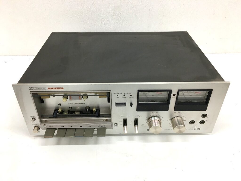 PIONEER パイオニア CT-500 カセットデッキ オーディオ機器 通電確認済み