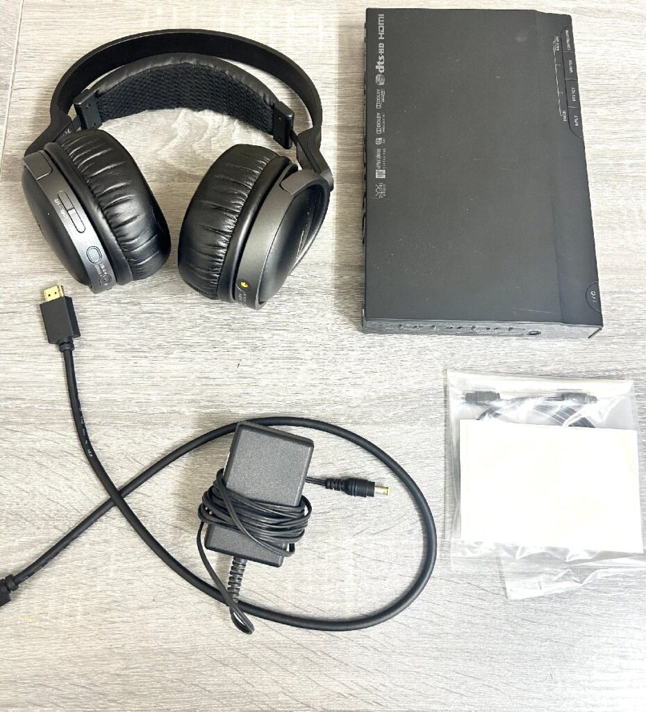 SONY ソニー デジタルサラウンドヘッドホンシステム MDR-DS7500 ブラック 元箱付き