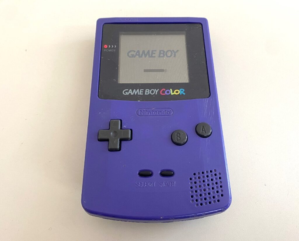 Nintendo 任天堂 GAMEBOY COLOR ゲームボーイカラー CGB-001 パープル 本体 ゲーム機 動作確認済み