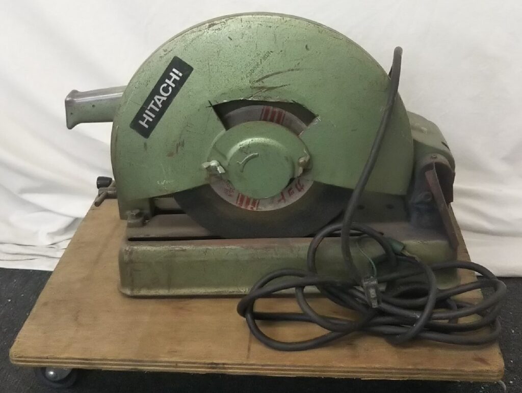 簡易動作確認済み HITACHI 日立 355mm 高速切断機 CC14SA 電動カッター