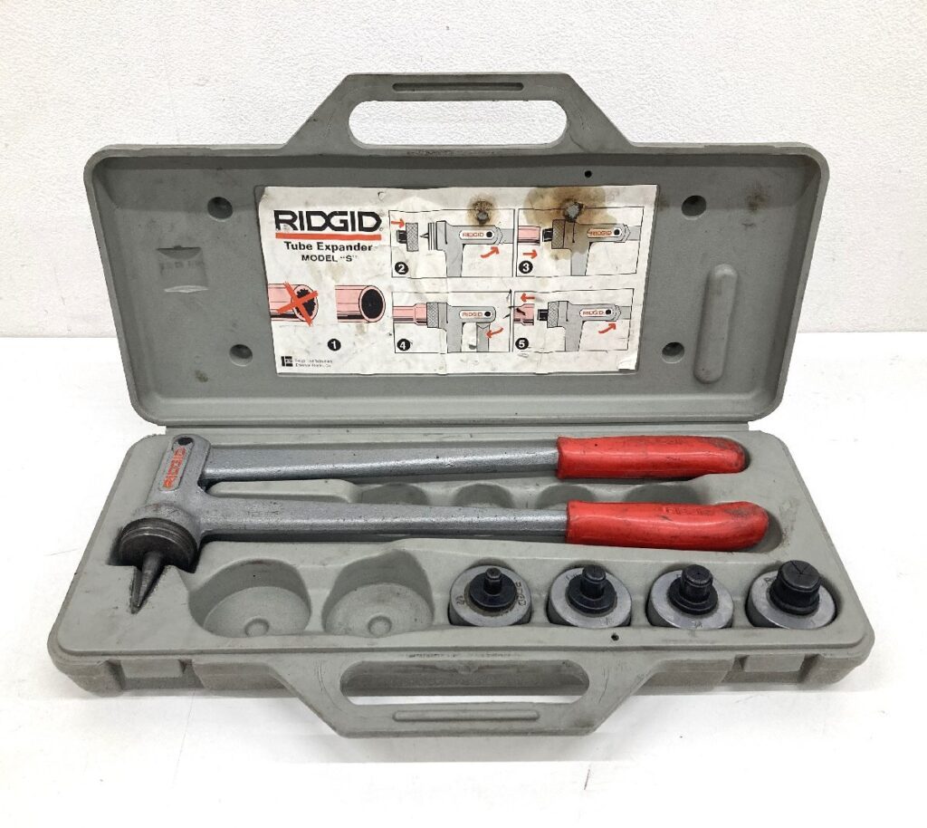 RIDGID リジッド MODEL:S Tube Expander チューブエキスパンダー ヘッドセット
