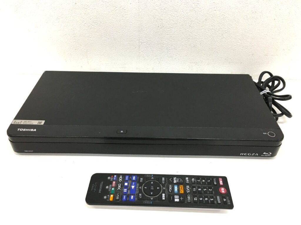 東芝 TOSHIBA HDD&ブルーレイディスクレコーダー DBR-W507 2016年製 初期化済み 通電/動確済み