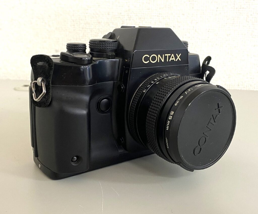 コンタックス CONTAX RX 023311 フィルムカメラ Carl Zeiss Planar T* 50mm F1.7 レンズセット