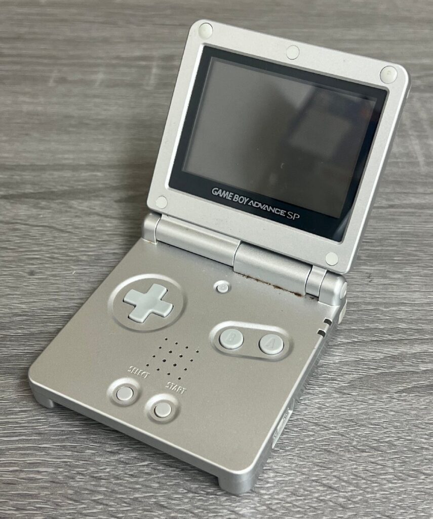 Nintendo 任天堂 GAMEBOY ADVANCE ゲームボーイアドバンスSP AGS-001 プラチナシルバー 本体
