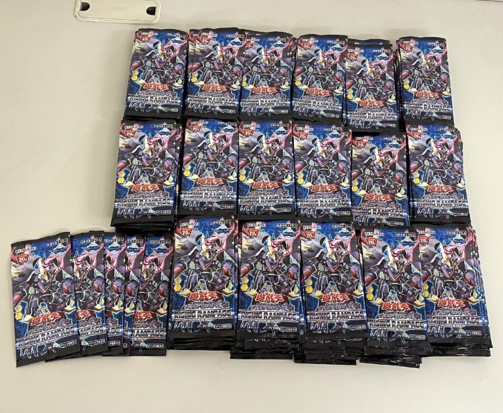 遊戯王 カードゲーム TCG 未開封パック RISING RAMPAGE ライジング・ランペイジ 175パック