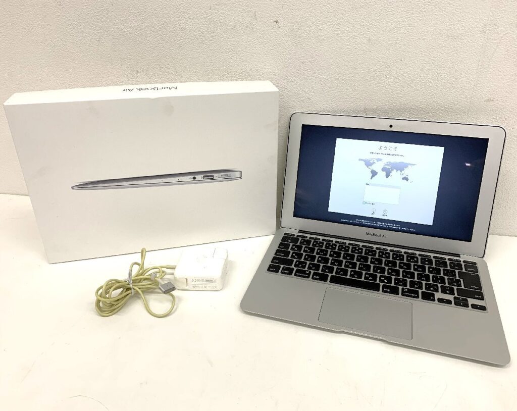 Apple MacBook Air 11.6インチ A1465 core i5 1.6GHz 4GB 128GB アップル マックブックエアー 初期化済み