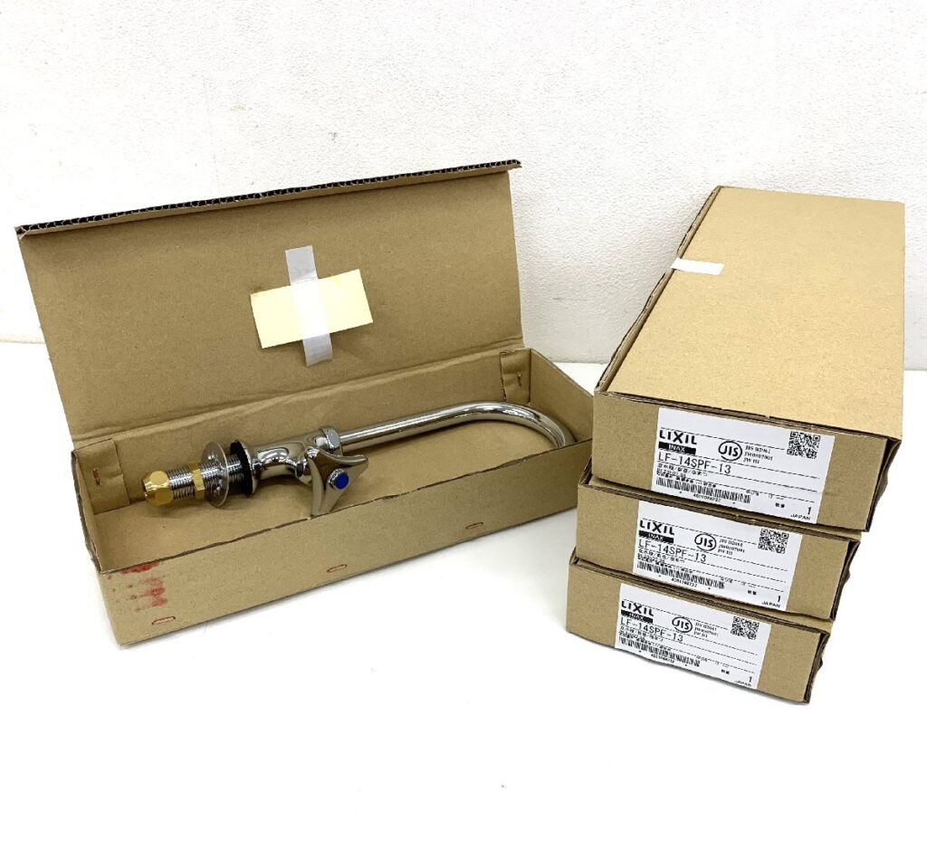 LIXIL INAX LF-14SPF-13 まとめ売り 4個 マルチシンク用立水栓 立水栓 自在 泡沫 未開封品あり