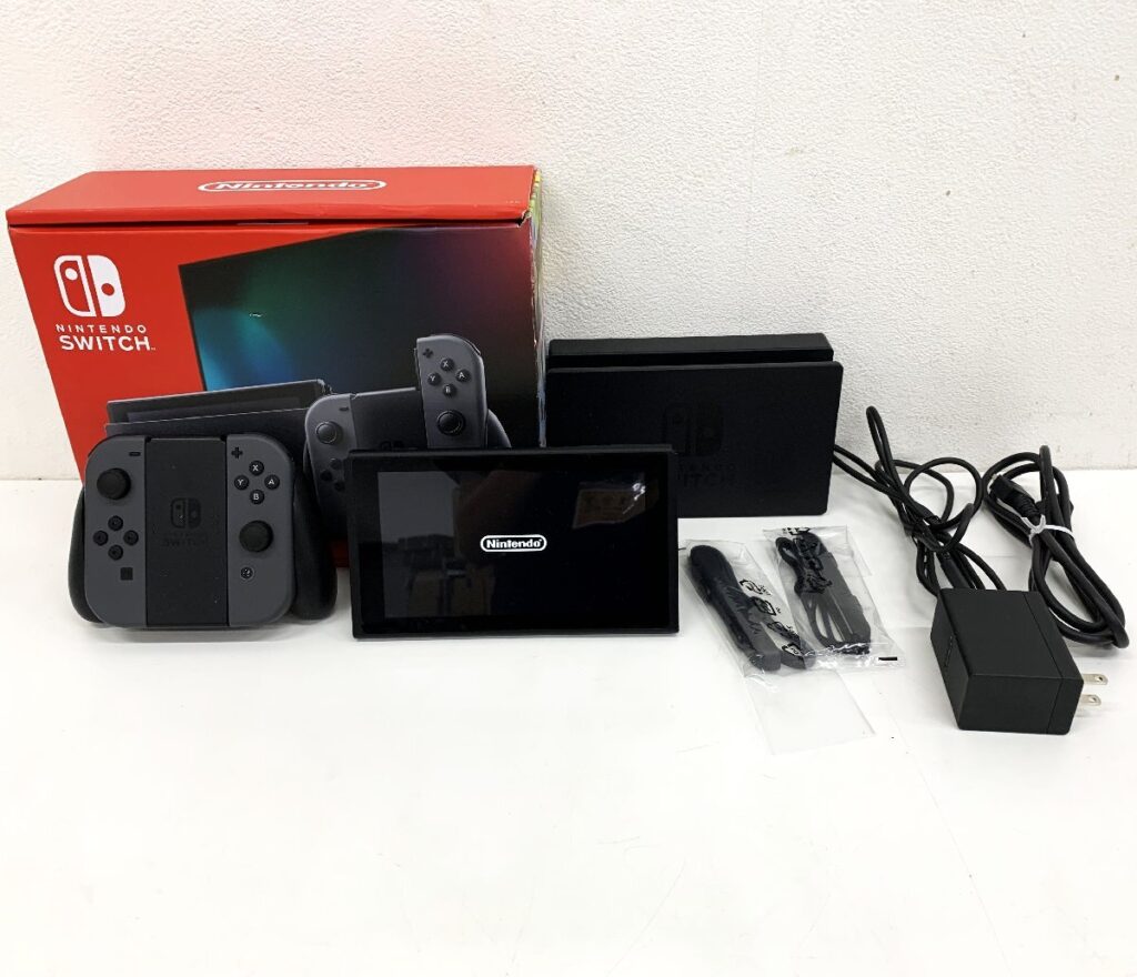 Nintendo Switch 任天堂 ニンテンドースイッチ HAD-S-KABAA(JPN) 本体 HAC-001 Joy-Con グレー 元箱付