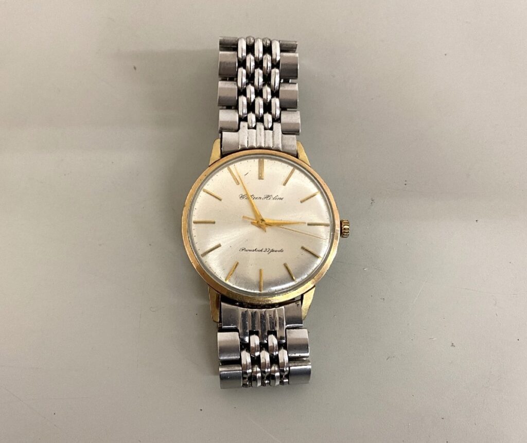 CITIZEN HiLine シチズン ハイライン Parashock 23 Jewels HL51507081 14K GF 腕時計 動作確認済み