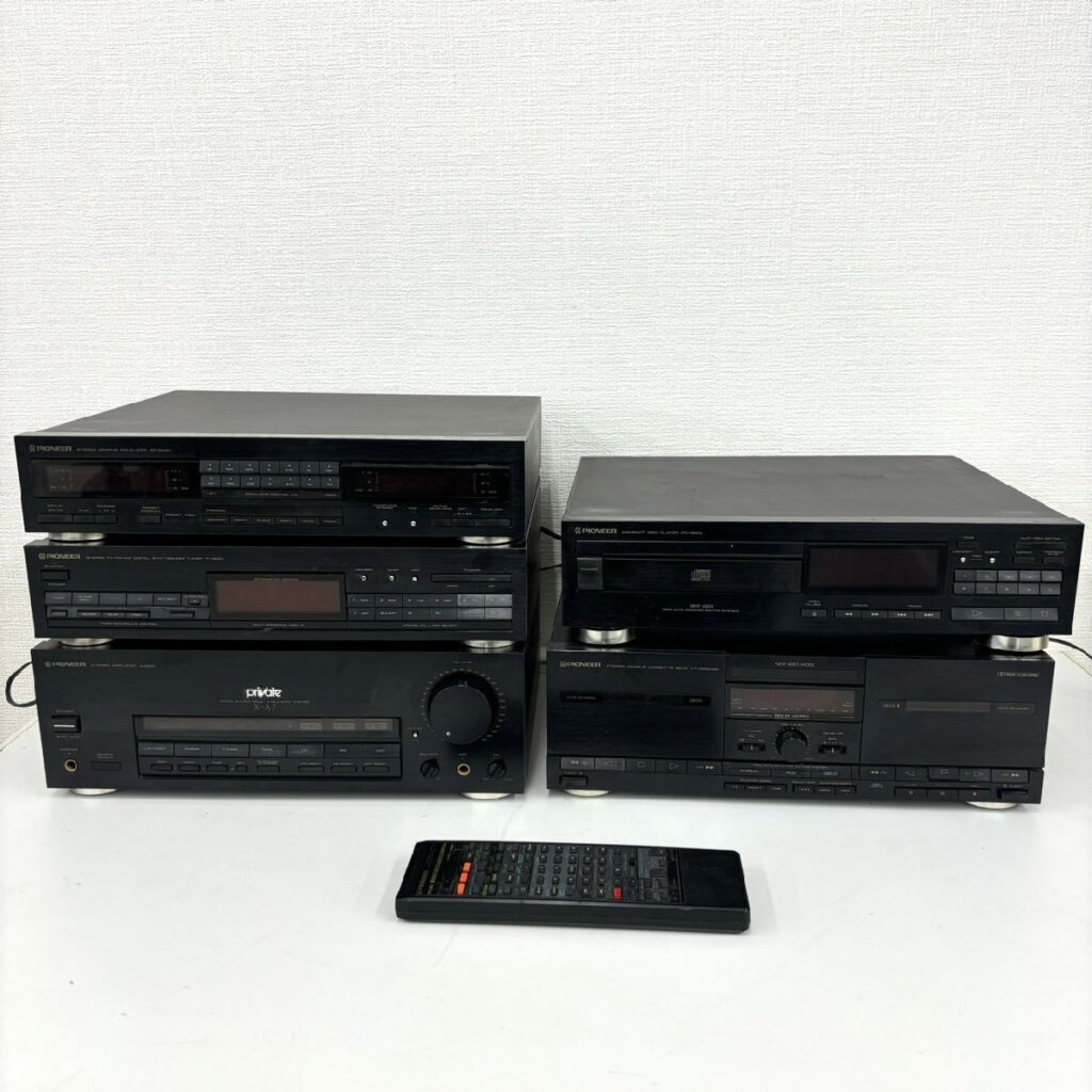 PIONEER パイオニア private GR-X640 Ｆ-Ｘ640 Ａ-X650 PD-X640 CT-650WR X-A7 システムコンポ 5点セット