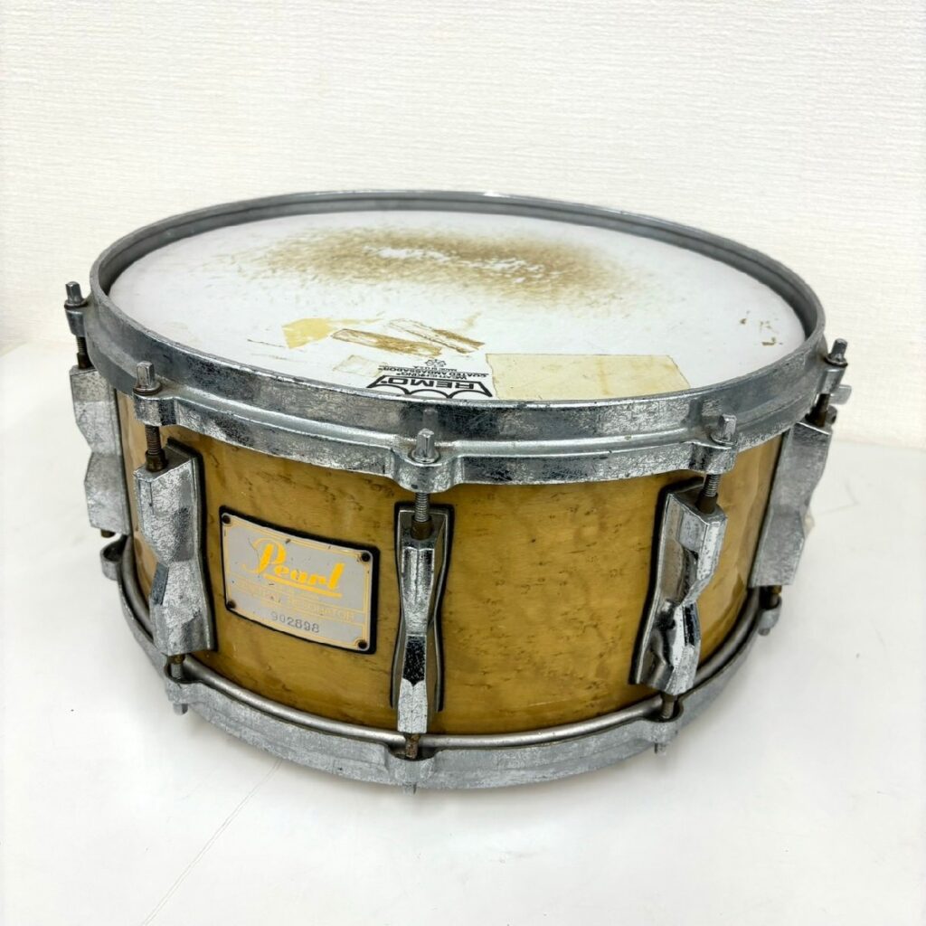 Pearl ZENITHAL RESONATORメイプル タム スネア 14インチ ※破れあり