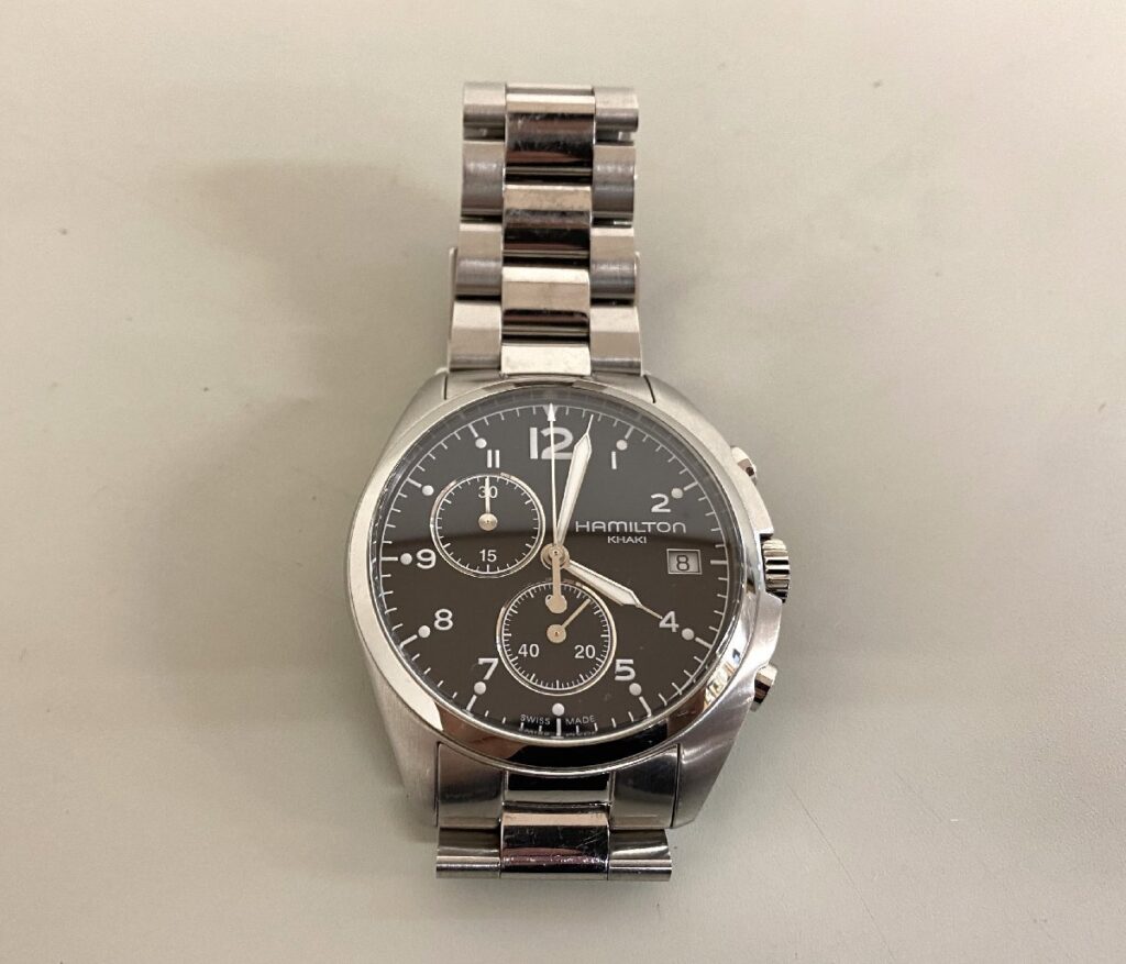 HAMILTON KHAKI ハミルトン カーキ H765120 P44 TPG AB7 腕時計 動作確認済み