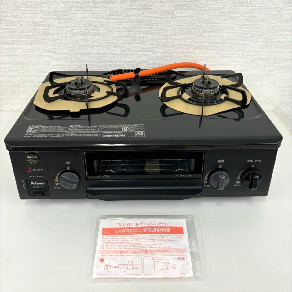 Paloma パロマ ガステーブルコンロ プロパンガス用 LPガス IC-S37-R 箱あり