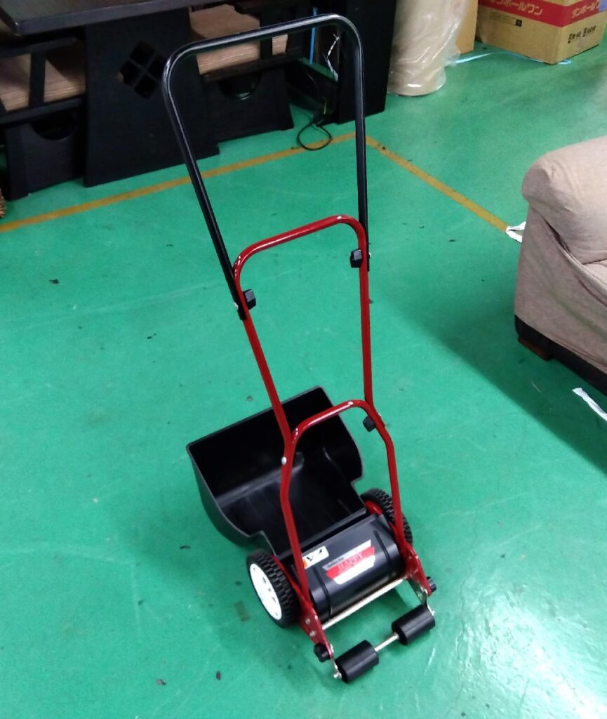 手動芝刈り機 ハッピーバーディーモアー GSB-2000H 刈幅20cm リールタイプ 5枚刃 刈高さ4段階