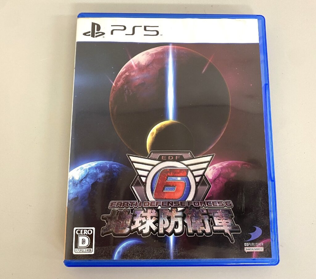 SONY ソニー PlayStation5 PS5 ゲームソフト 地球防衛軍6 EDF6