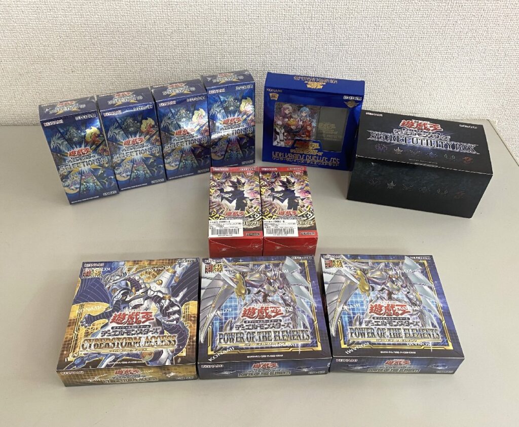 遊戯王 カードゲーム TCG 未開封BOX SECRET UTILITY BOX・SELECTION10・デュエリストパック など まとめ売り