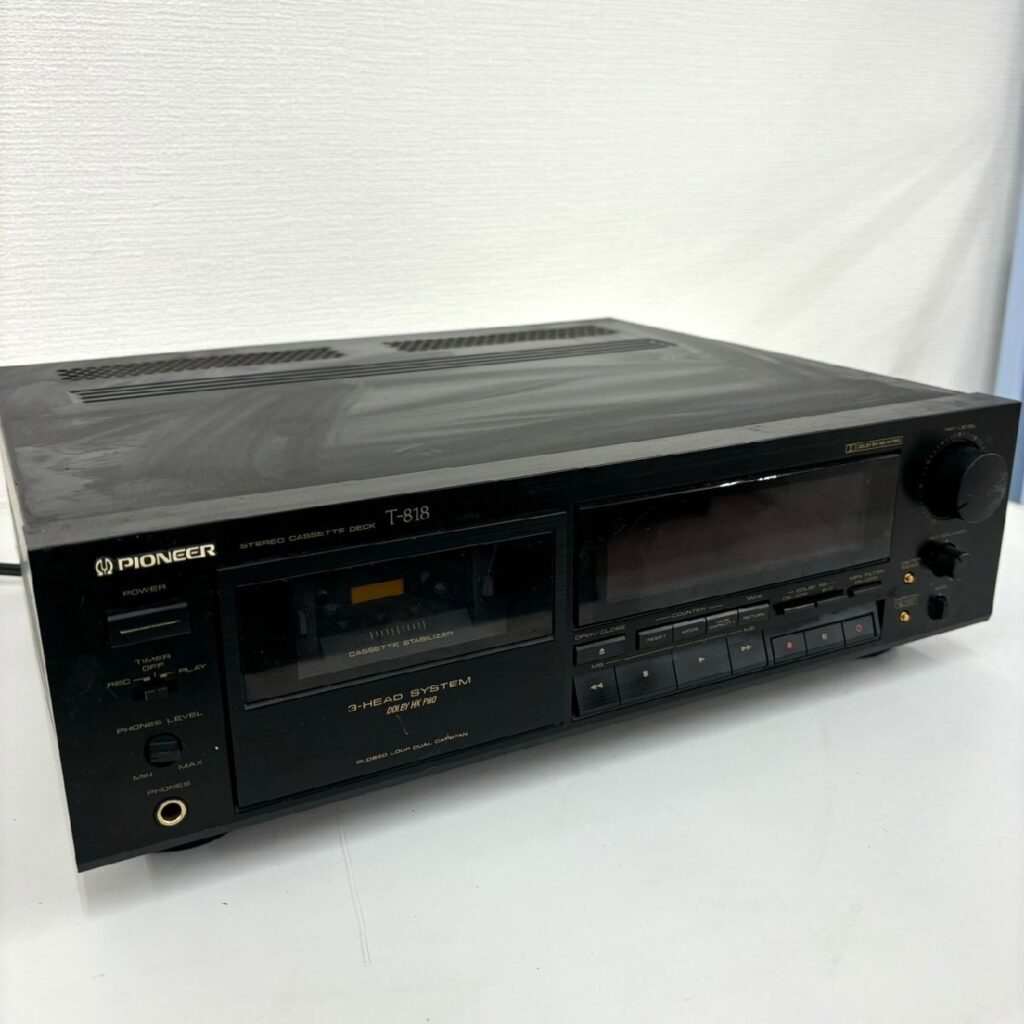 PIONEER パイオニア STEREO CASSETTE DECK カセットデッキ T-818