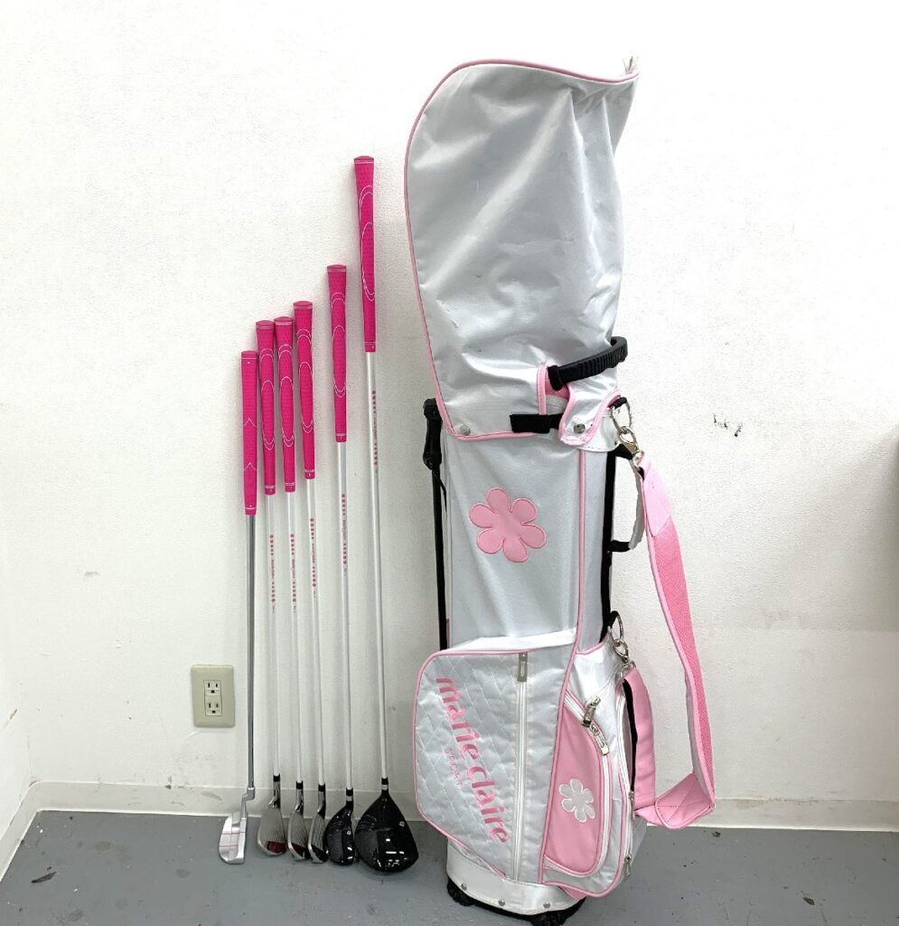 marie claire マリクレール レディース ゴルフセット ピンク ゴルフクラブ6本 ドライバー パター アイアン