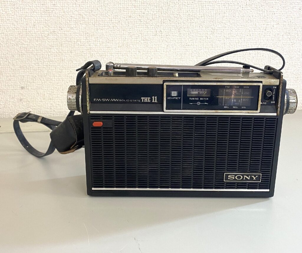SONY ソニー ICF-1100 ソリッドステート SOLID STATE THE 11 ラジオ 起動確認済み