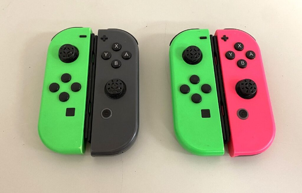 Nintendo Switch スイッチ Joy-Con ジョイコン 2セット ネオングリーン ネオンピンク グレー HAC-015 HAC-016