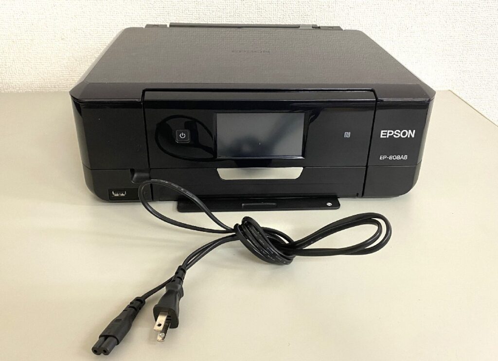 EPSON エプソン カラリオ EP-808AB 2015年製 インクジェット複合機 プリンター 通電確認済み