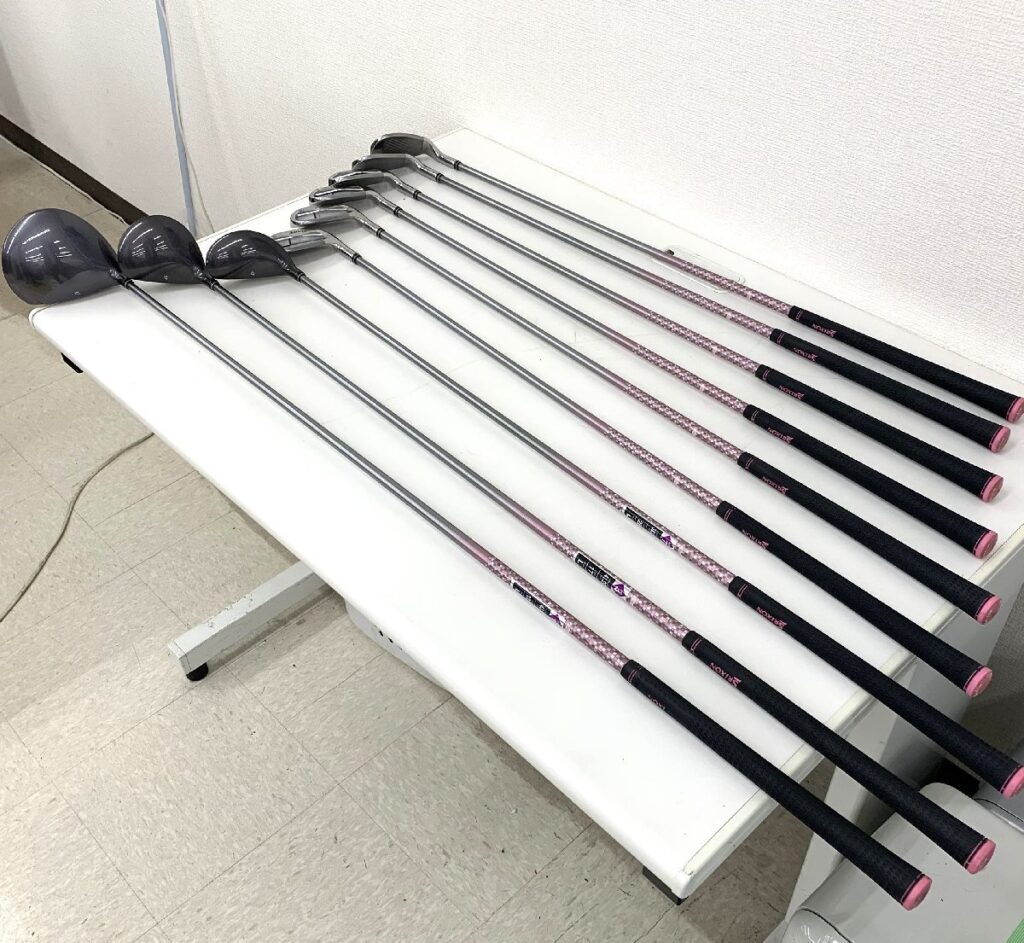 SRIXON GiE-L スリクソン レディース ゴルフセット ウッド３本 アイアン６本 SV-3024Ｊ