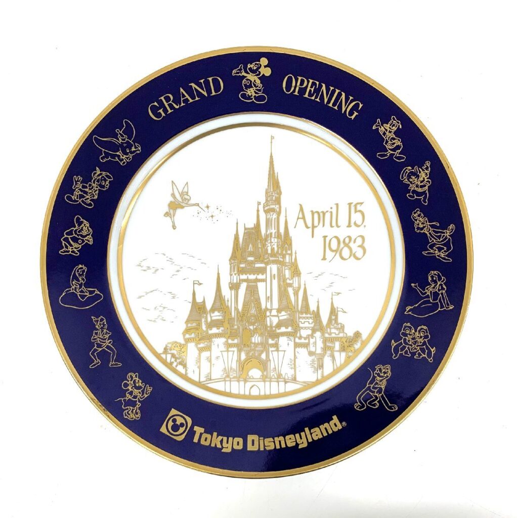 東京ディズニーランド GRAND OPENING 1983年 オープン記念プレート 8400枚限定 装飾用 飾皿