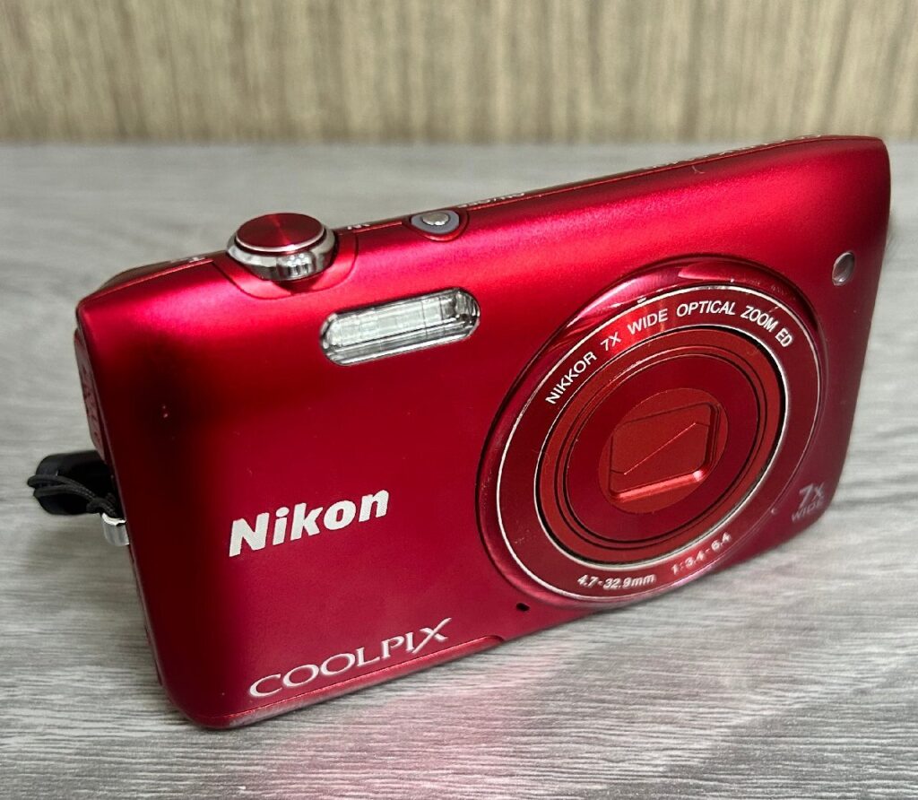 Nikon ニコン COOLPIX S3400 デジタルカメラ 本体 レッド 4.7-32.9mm 1:3.4-6.4