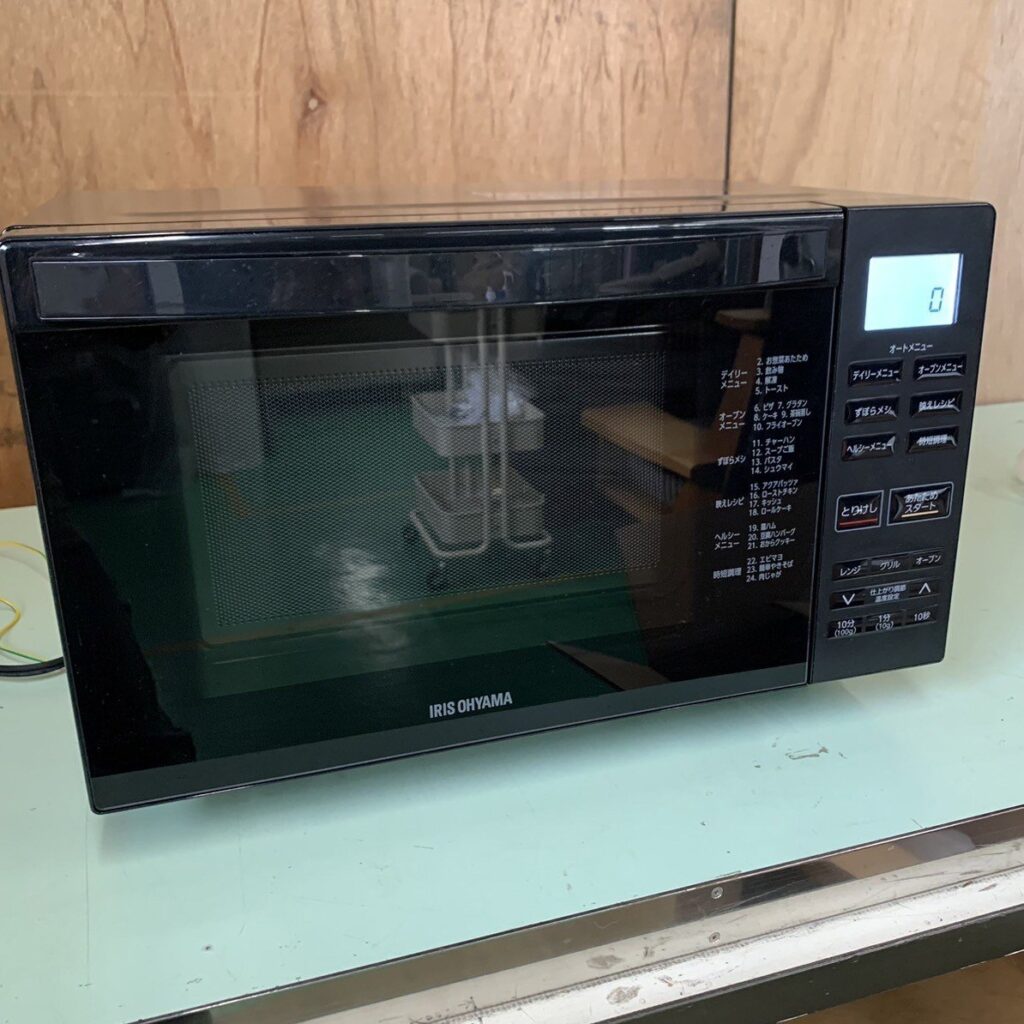 IRIS OHYAMA アイリスオーヤマ オーブンレンジ KMO-F1810-B 2023年製