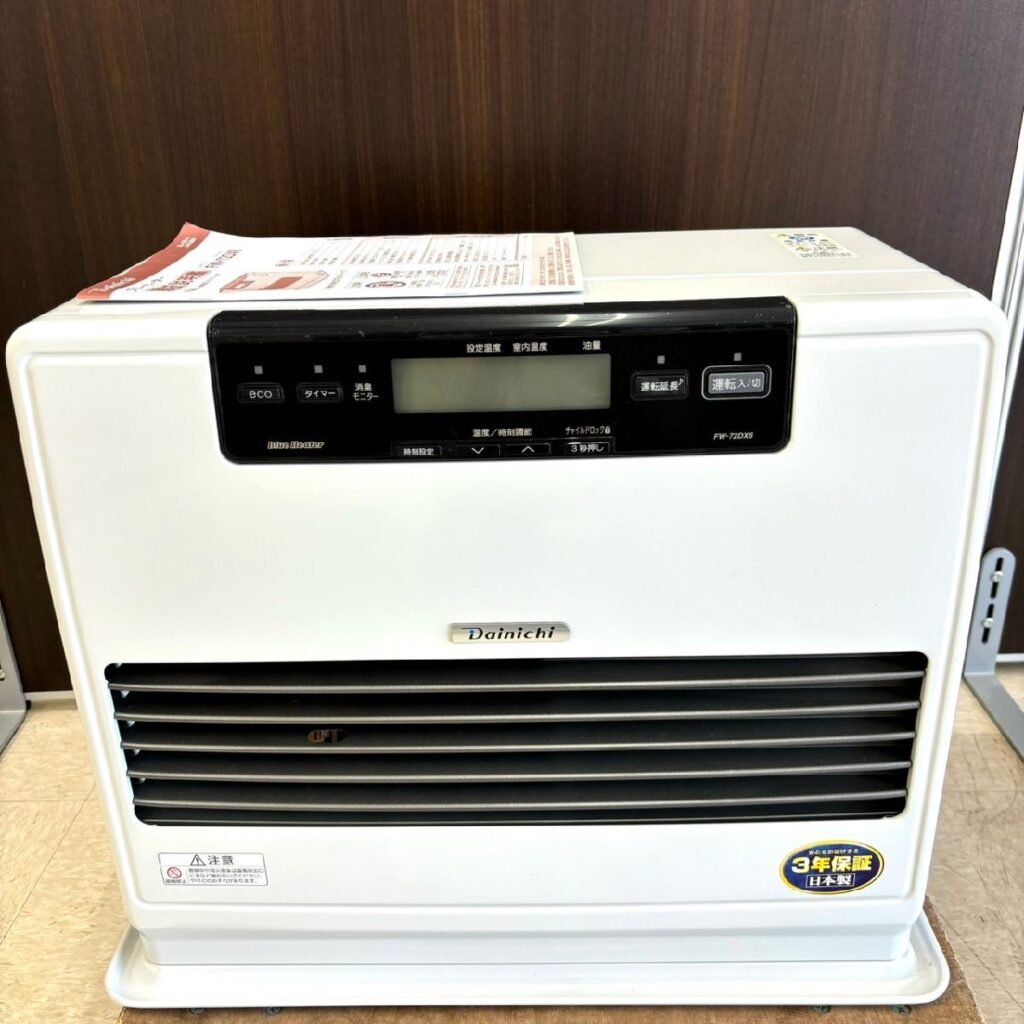 Dainichi ダイニチ ブルーヒーター 石油ファンヒーター FW-72DX6 2023年製 クールホワイト