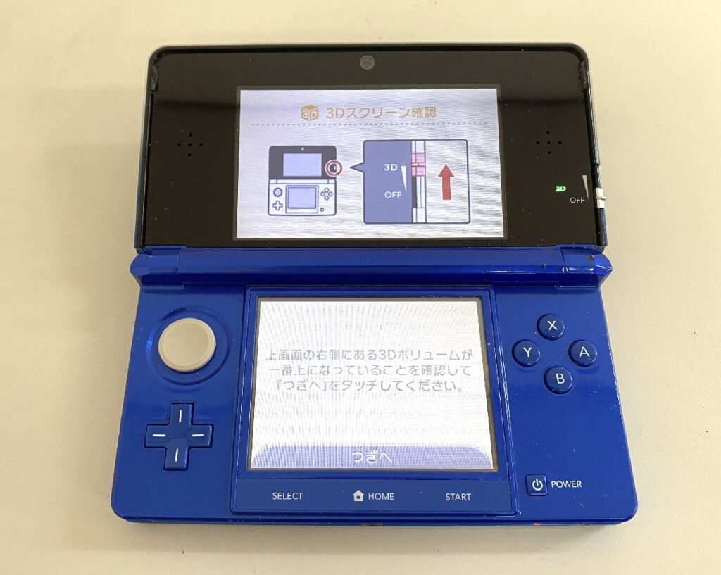 ニンテンドー 任天堂 Nintendo 3DS CTR-001 初期化済み 動作確認済み 本体のみ