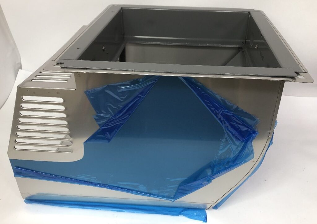 未使用 MITSUBISHI 三菱業務用有圧換気扇 PS-25CSDK 給排気型ウェザーカバー 防火ダンパー付き