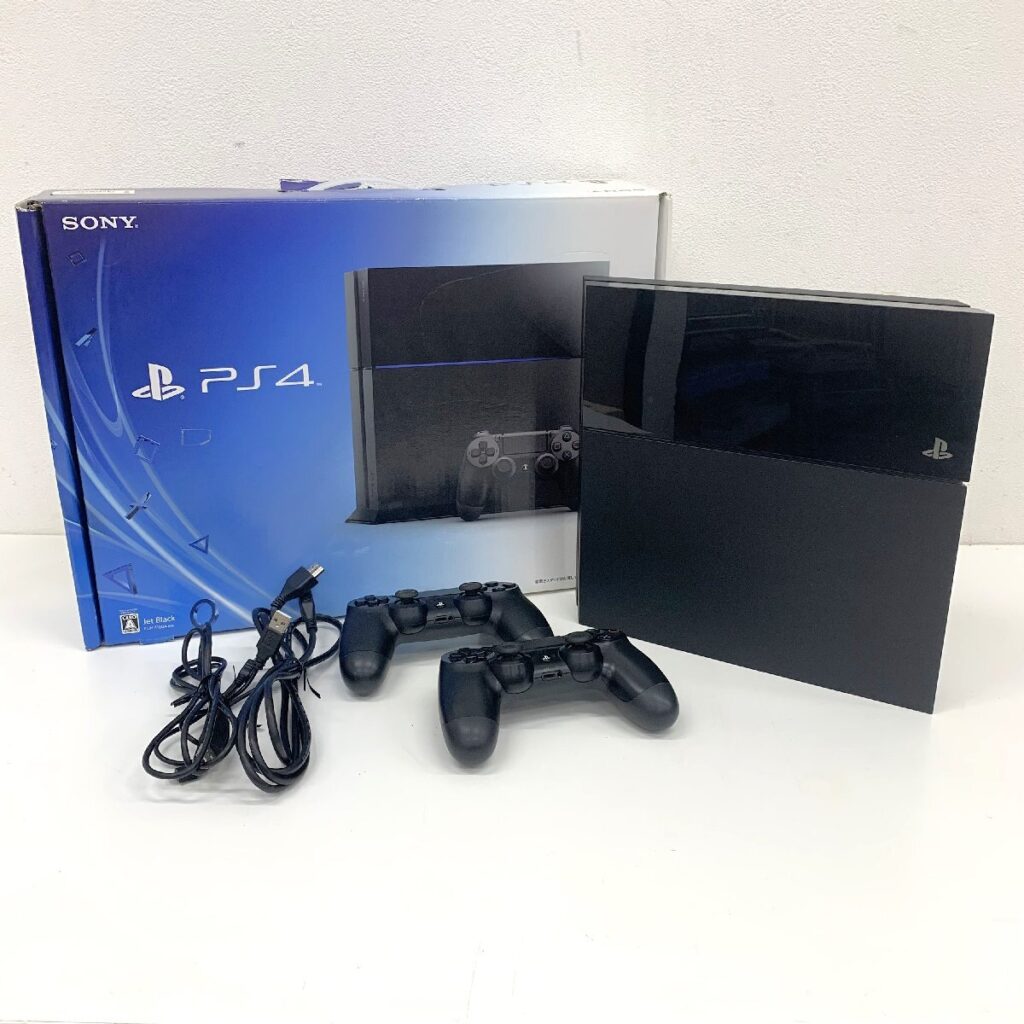 SONY ソニー PlayStation4 PS4 プレイステーション4 プレステ4 CUH-1100A 元箱 コントローラー2個付 初期化済み