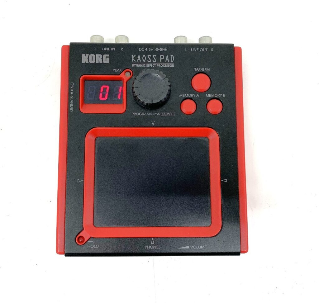KORG コルグ mini-KP KAOSS PAD カオスパッド ダイナミックエフェクトプロセッサー 通電確認済み