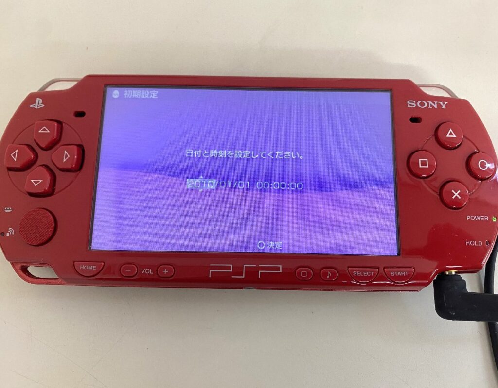 SONY ソニー PSP-2000 PSP ジャンク バッテリーなし 操作系動作不安定 初期化済み