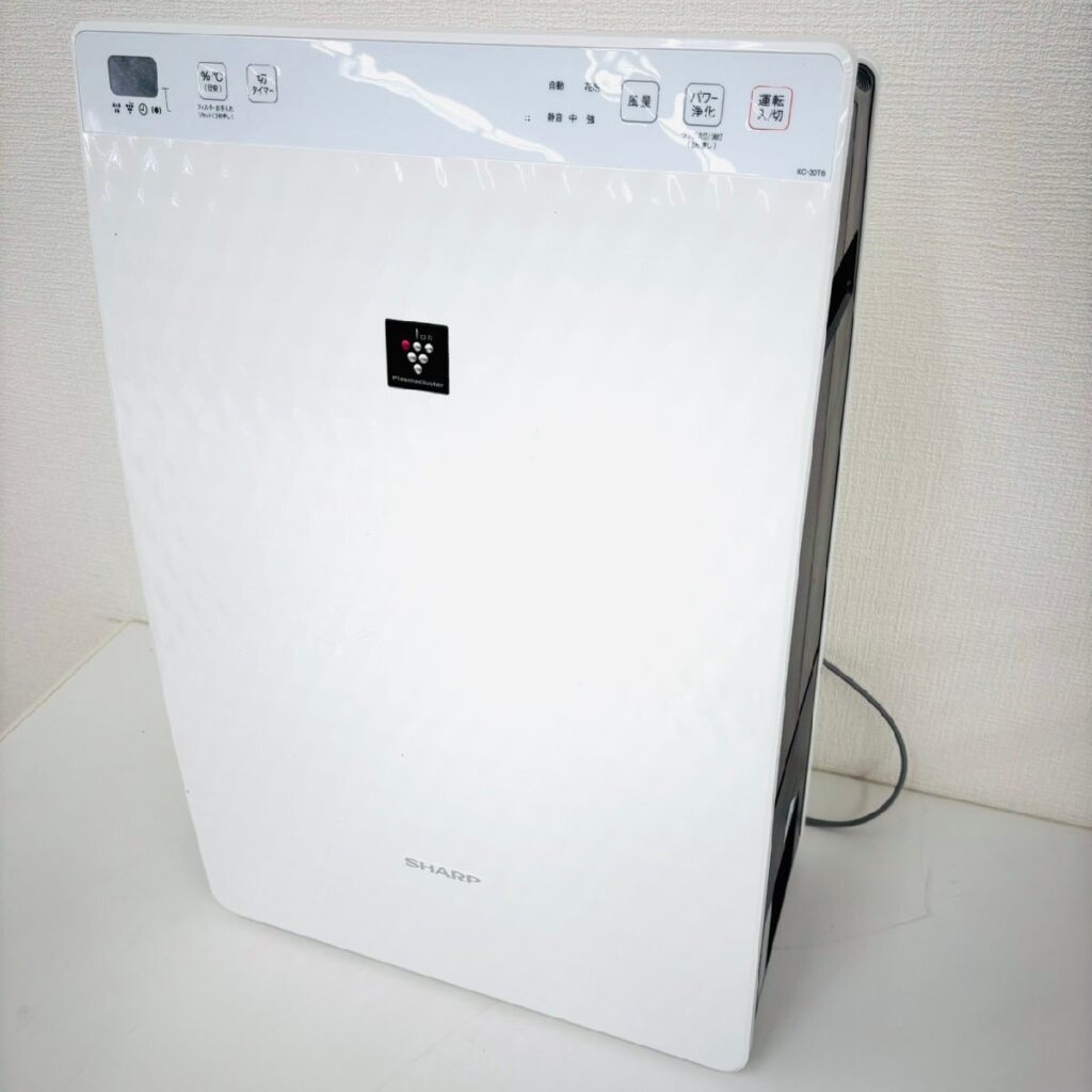 SHARP シャープ 加湿空気清浄機 KC-30T6-W 2018年製 プラズマクラスター ホワイト