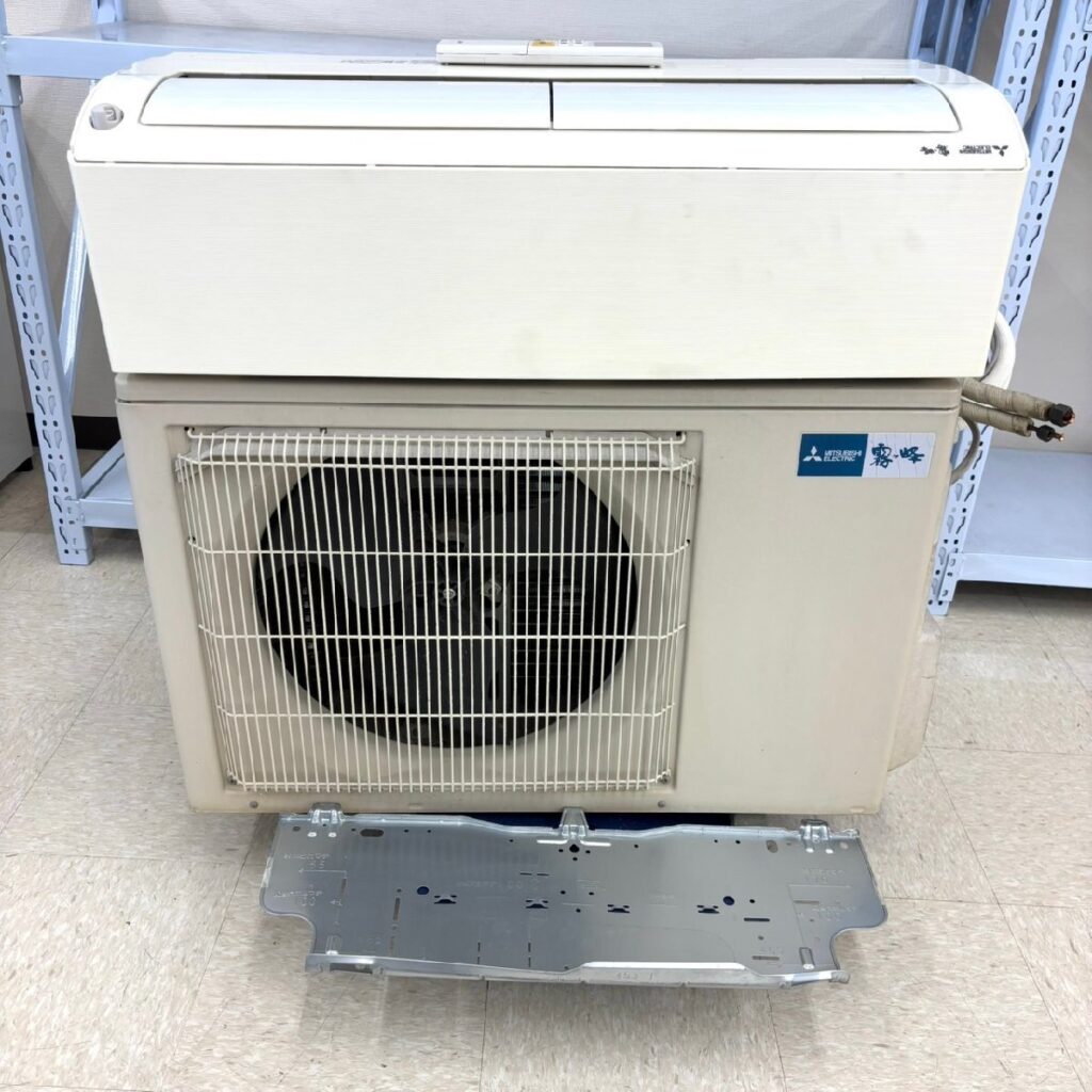 三菱 霧ヶ峰 18畳用 エアコン MSZ-BXV5618S-W 室外機 MUZ-BXV5618S 2018年製