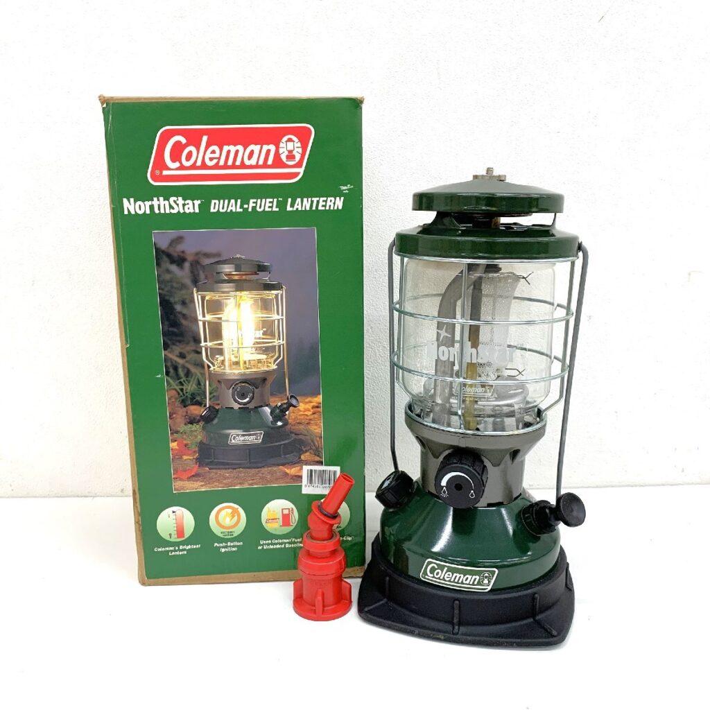 Coleman コールマン NorthStar ノーススター DUAL-FUEL マントル ランタン 2000A750J 元箱付