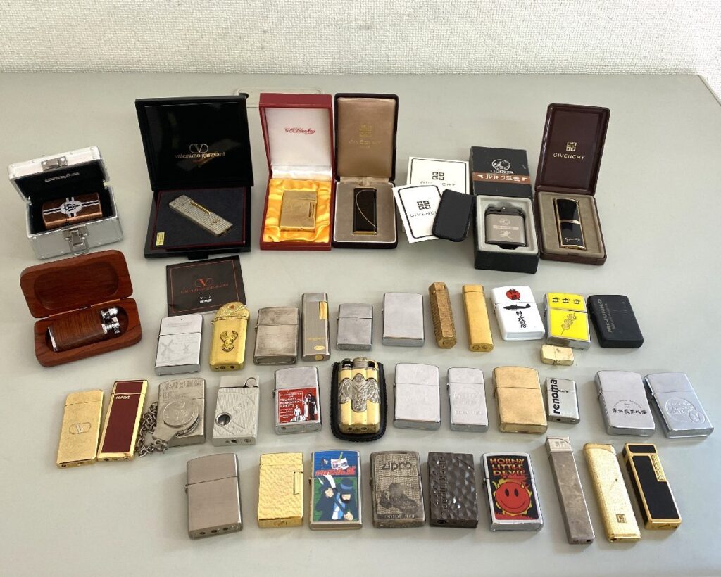 オイルライター まとめ ジッポライター ZIPPO Valentino garavani GIVENCHY その他 40個まとめ