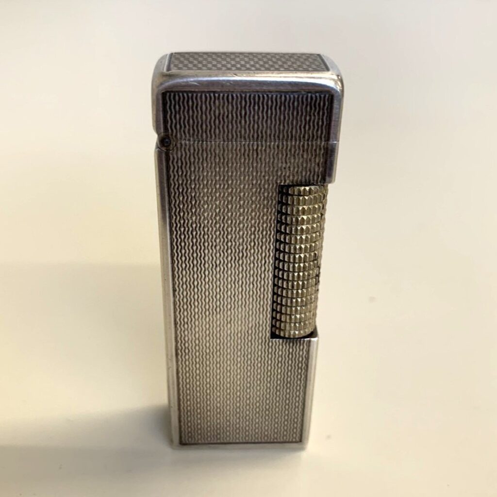 dunhill ダンヒル ガスライター シルバーカラー ローラー式 スイス製