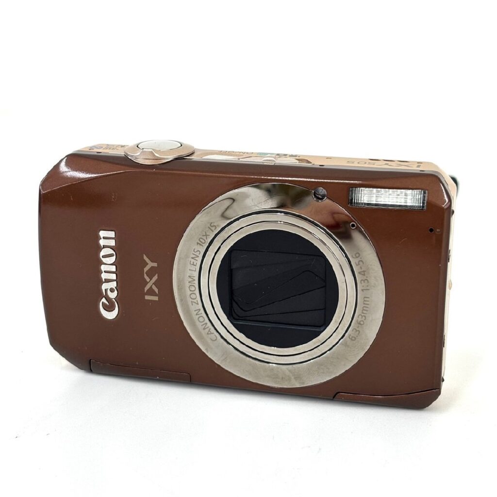 Canon キャノン コンパクトデジタルカメラ IXY 50S 6.3-63mm 1:3.4-5.6 ブラウン