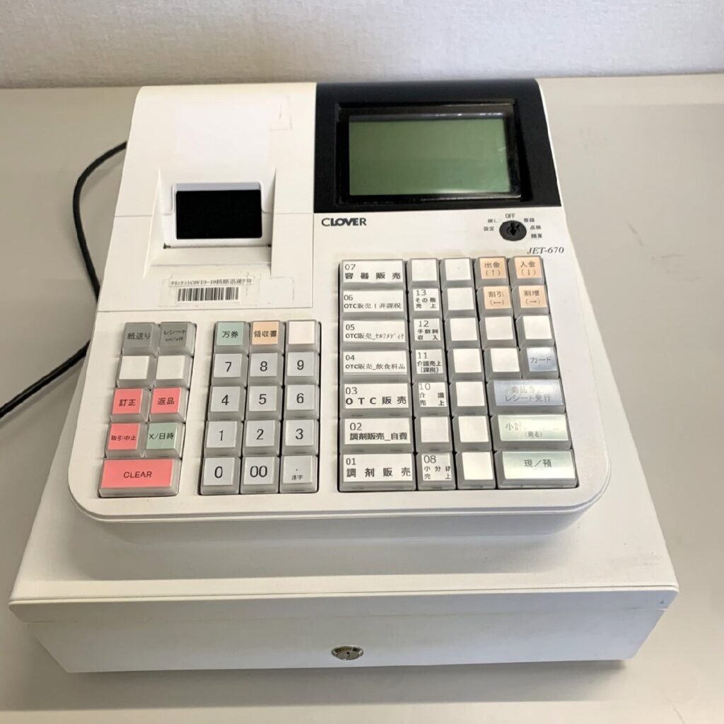 CLOVER クローバー電子 電子レジスター JET-670