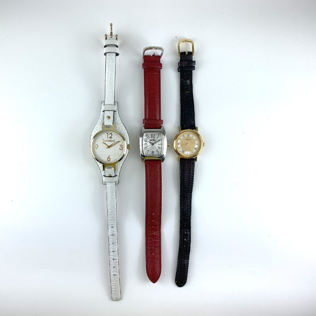 腕時計 まとめ売り 3点 レディース Timberland ティンバーランド 14203L/Burberrys バーバリー 6000L/Folli Follie