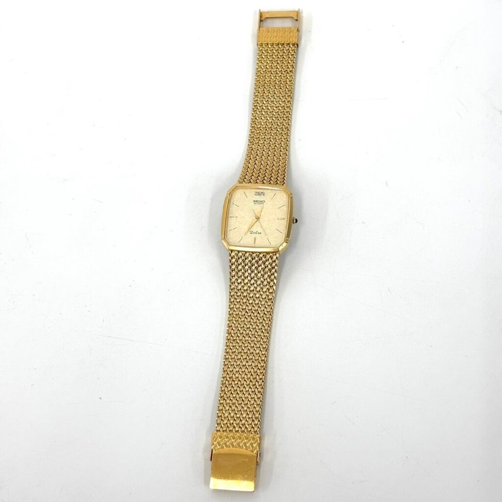SEIKO セイコー 腕時計 9521-5210 QUARTZ Dolce クオーツ ドルチェ ゴールド
